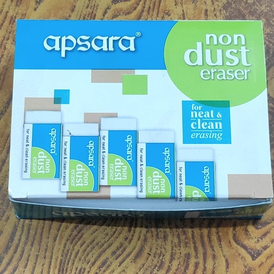Apsara Non Dust Ereaser (3/-)