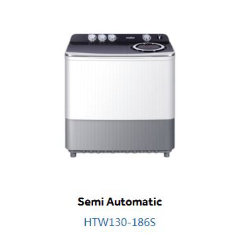 HAIER WASHING MACHINE HTW 130 186 S