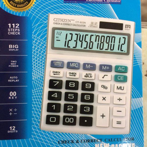 CHINA CALCULATOR CT-922-N