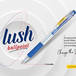 BALPOINT LUSH 0.8 BLUE PEN