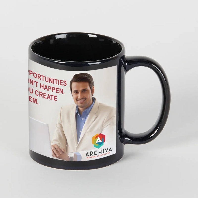 Black Patch Mug