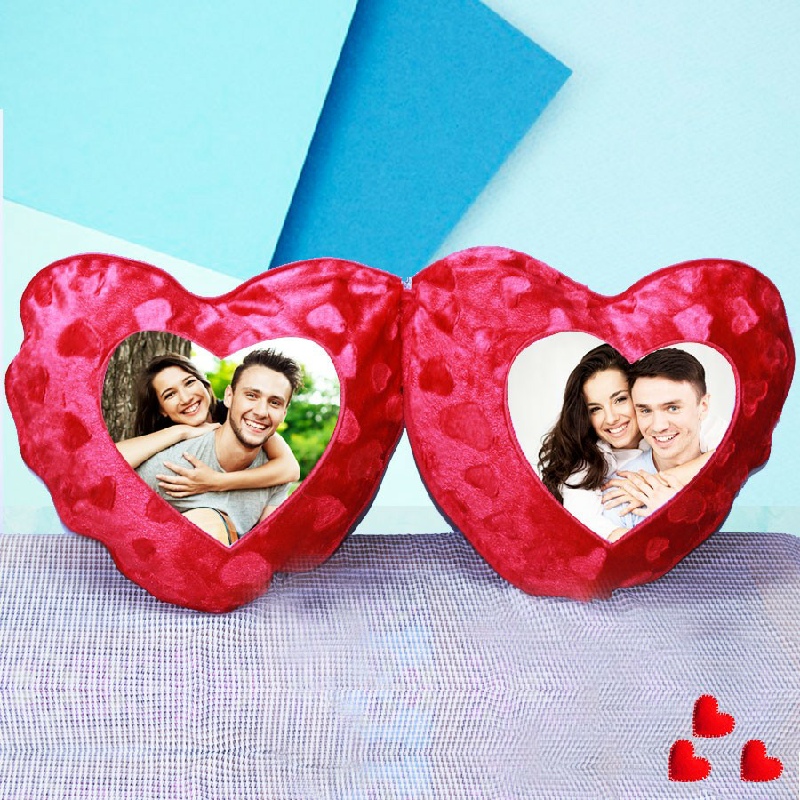 Couple Cushion Heart