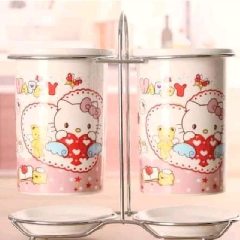 HK CERAMIC SPOON HOLDER