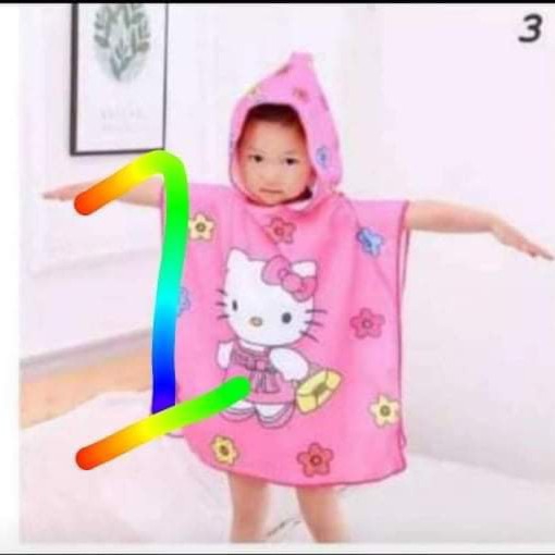 HK BABY BATH TOWEL WITH HOOD