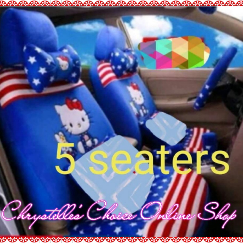 HELLO KITTY CAR SEAT COVER (USA)