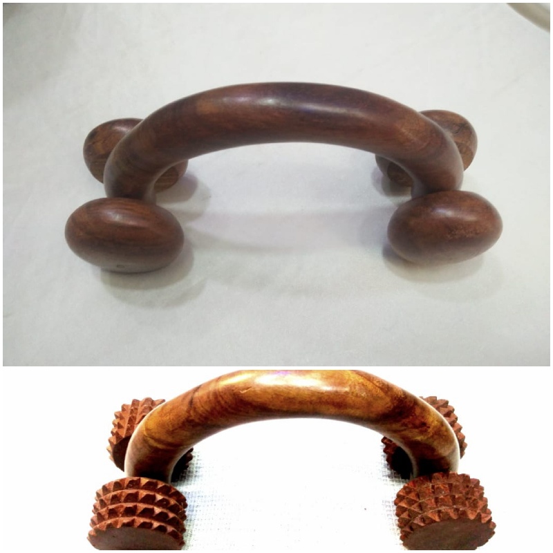 4 wheel massager