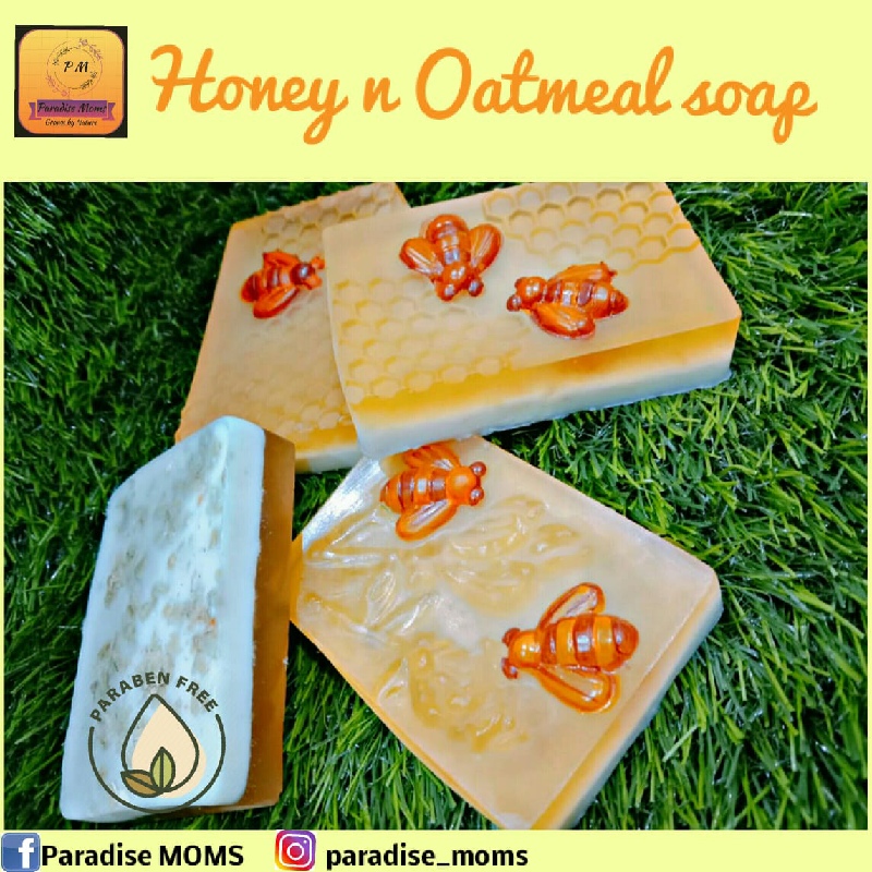 Honey oatmeal soap