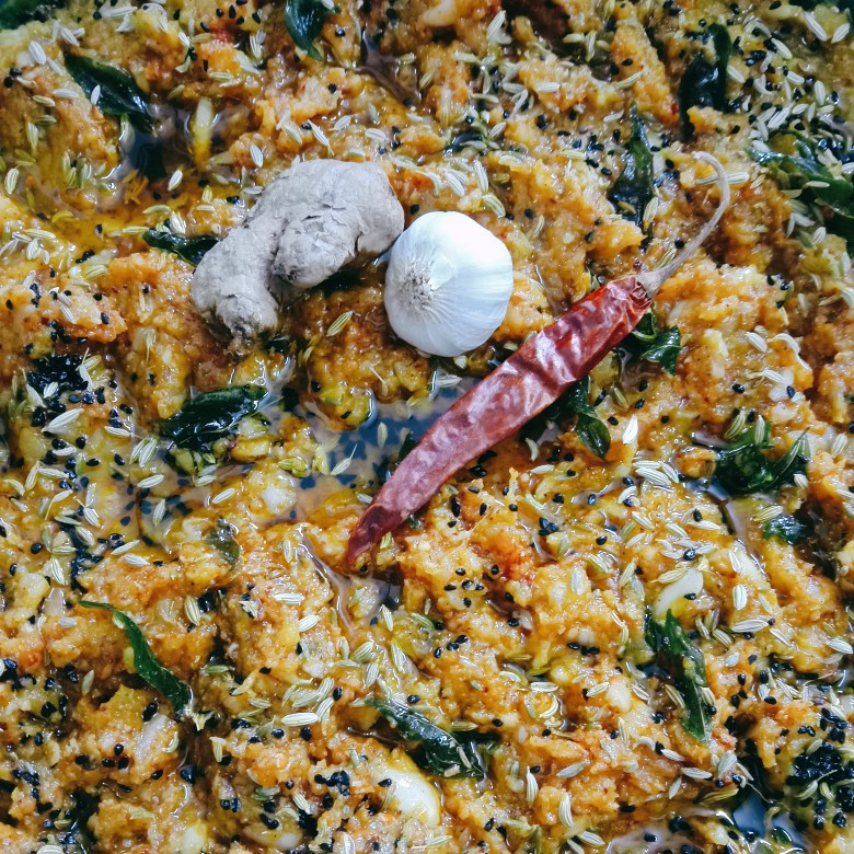 Ginger garlic pickle(250gms)