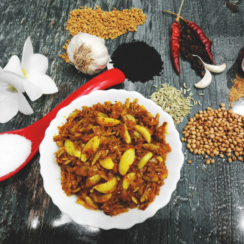 Garlic pickles(250gms)