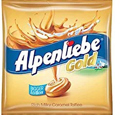ALPENLIEBE GOLD CARAMEL POUCH 184G