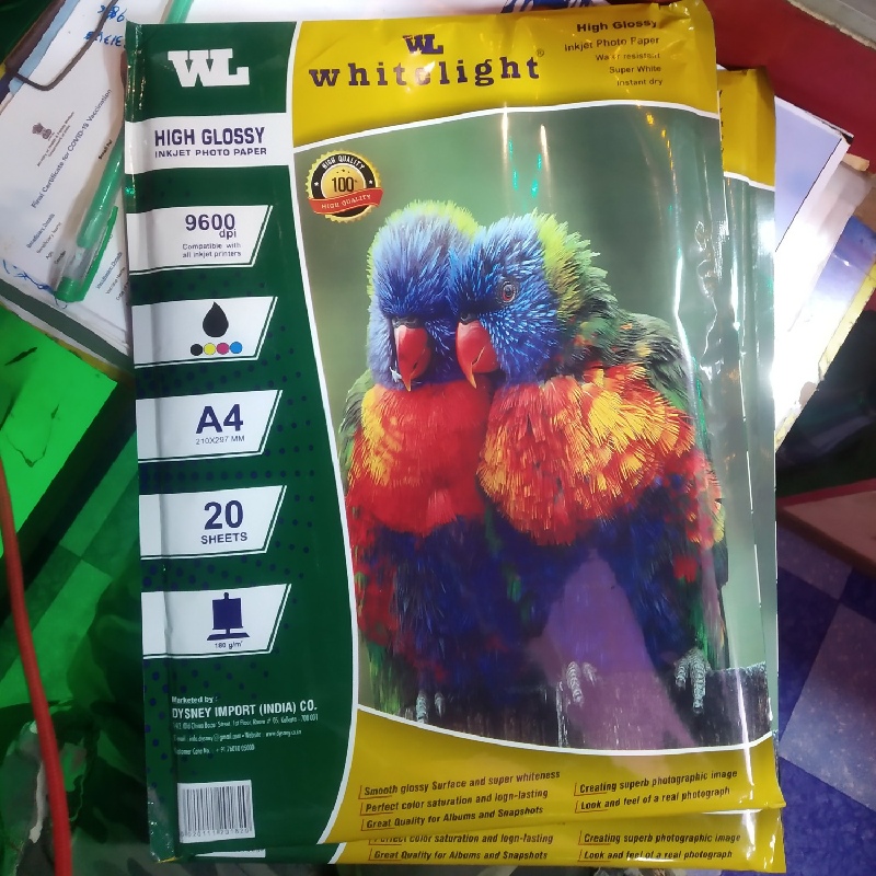 Whilelight Photo Paper (180 gsm)