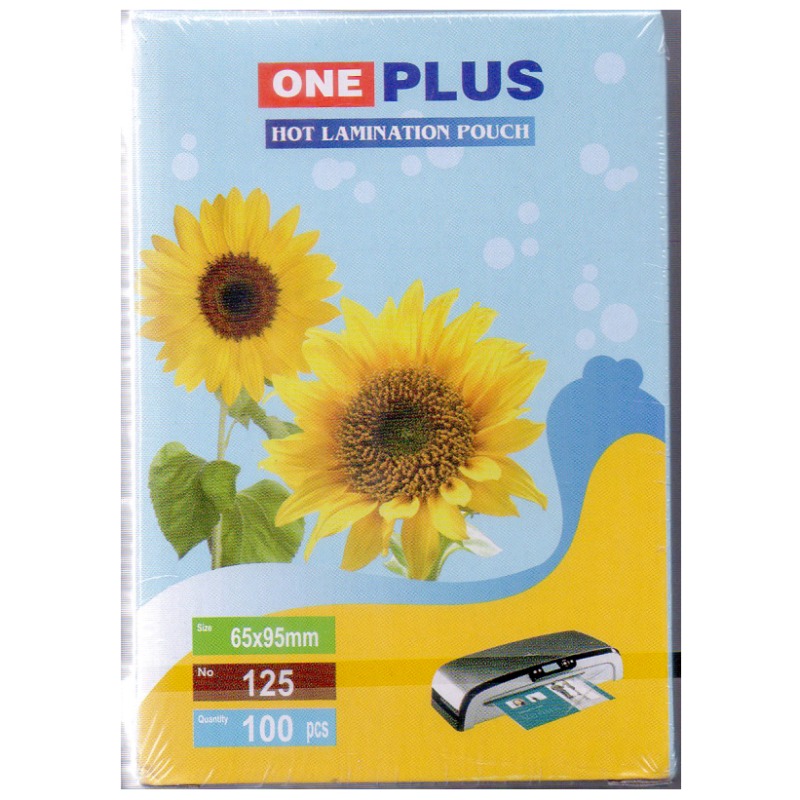 I Card Lamination Paper (65*95mm)125 100 Pcs Pouches