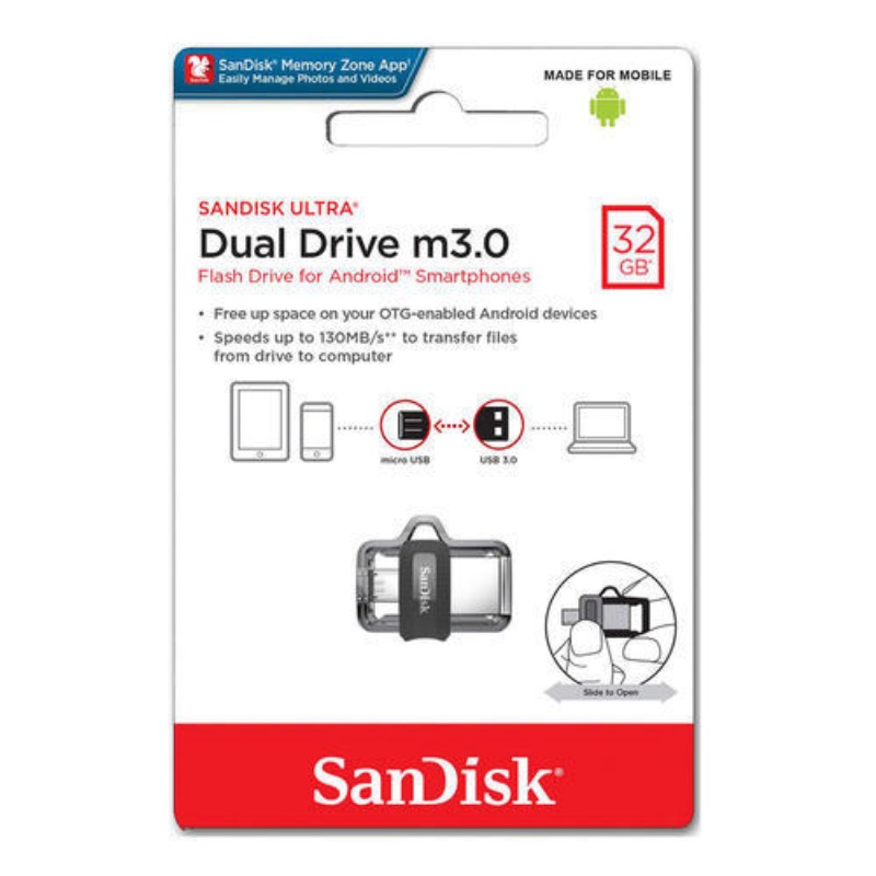 3.0, 32 GB (Sundisk Pendrive)