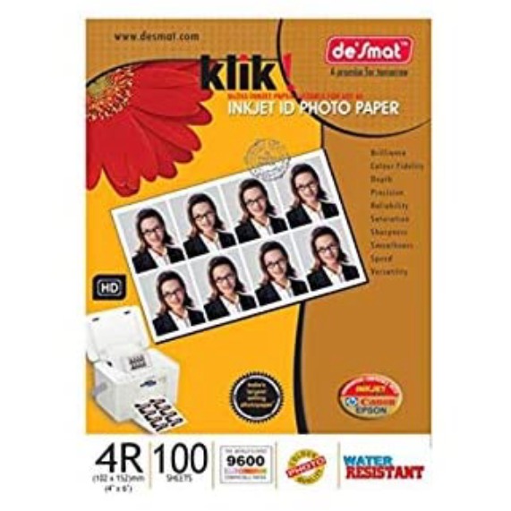 Klik inkjet Photo Paper (180gsm) 4x6