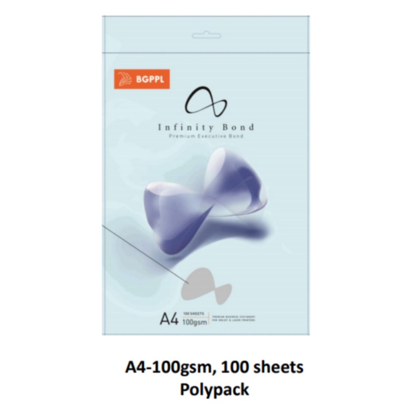 INFINITY BOND A4 - 100 GSM - 100 SHEETS