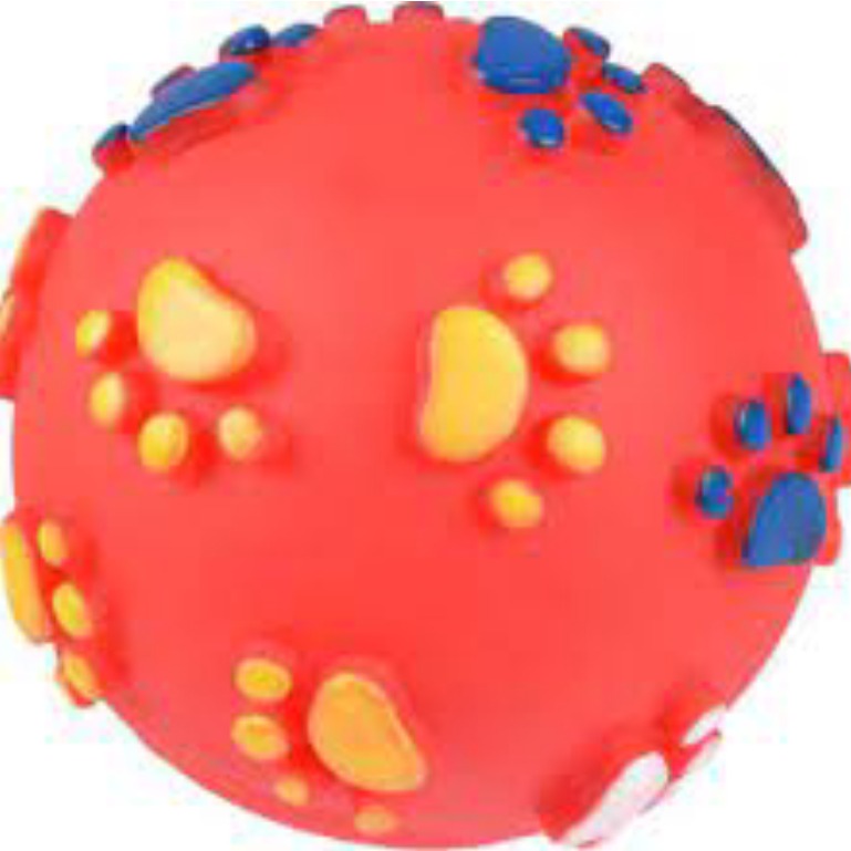 ABK BALL WITH PAWS VINYL