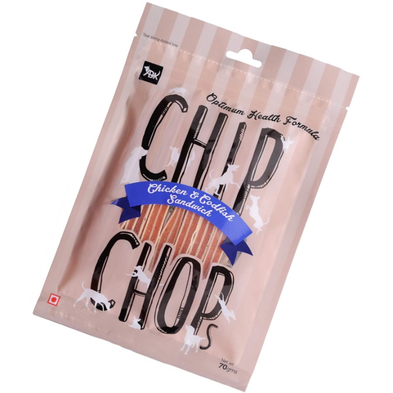 ABK CHIP-CHOP CHICKEN & CODFISH SANDWICH