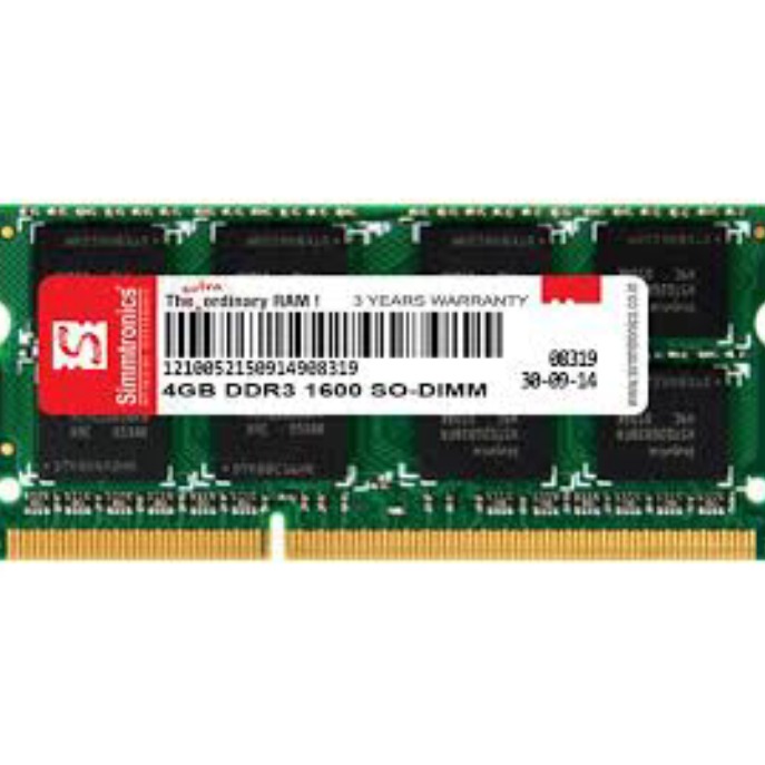 4GB ddr3 ram laptop