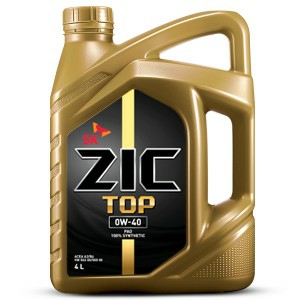 ZIC TOP 0W-40 100% SYNTHETIC