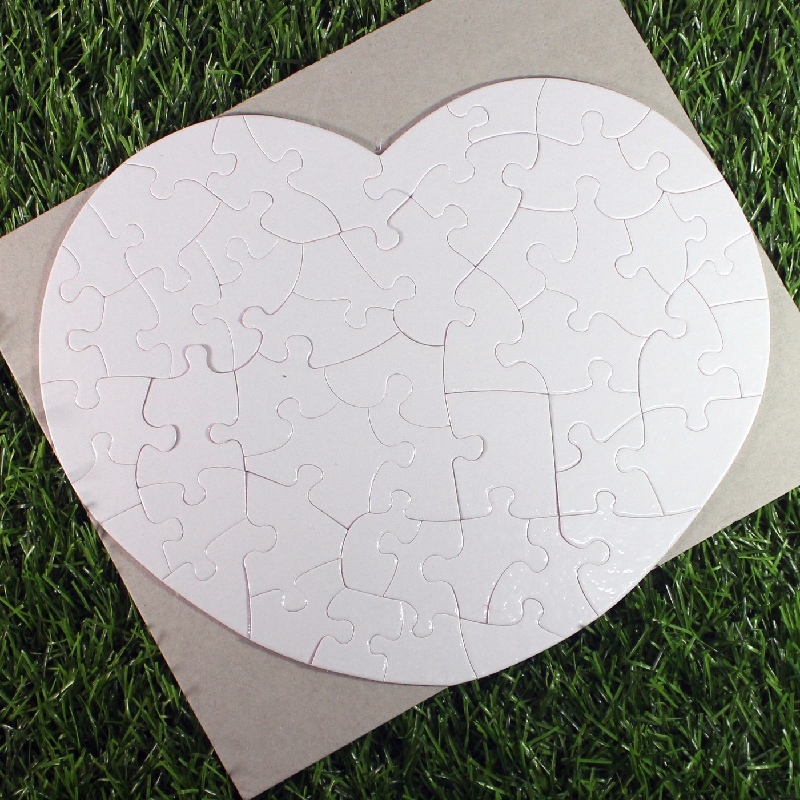 07 PUZZLE SUBLIMATION HEART