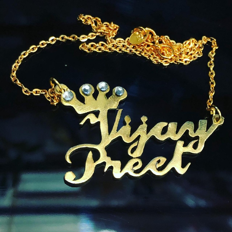 16 DUAL NAME PENDANT