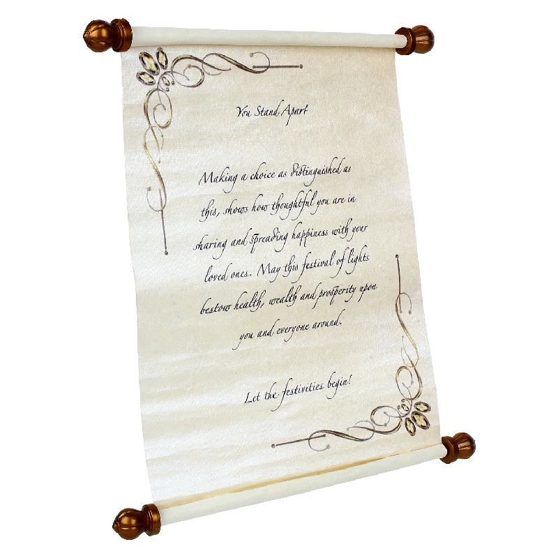 12 INVITATION SCROLL