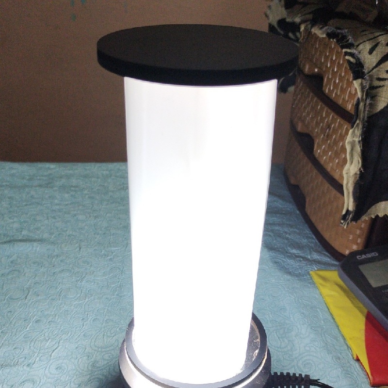 07 MDF ROTATING LAMP ROUND