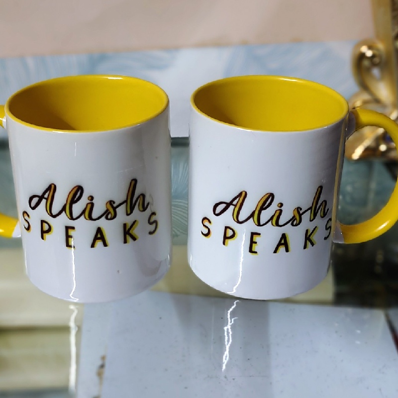 3 YELLOW THREE TON MUG