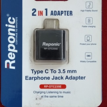 2 in 1 Type C to 3.5 mm Ear Phone jack adaptor - 2IN1C&3.5MMAUDIO