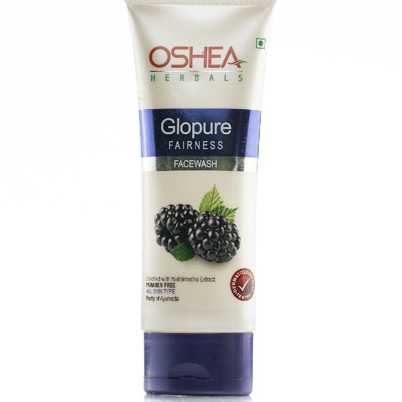 OSHEA Glopure Fairness Face Wash, Transparent, 120ml
