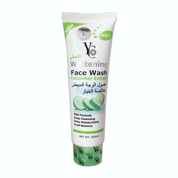 Yc Whitening Cucumber Face Wash 100Ml