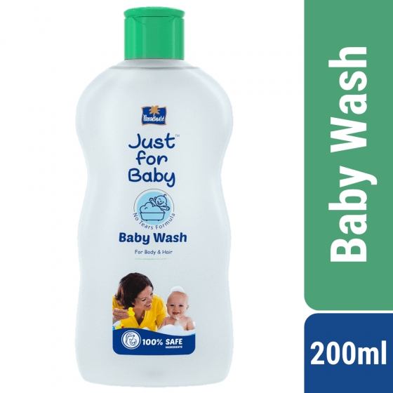 Parachute Just For Baby For Body & Hair Baby Wash - 200ml