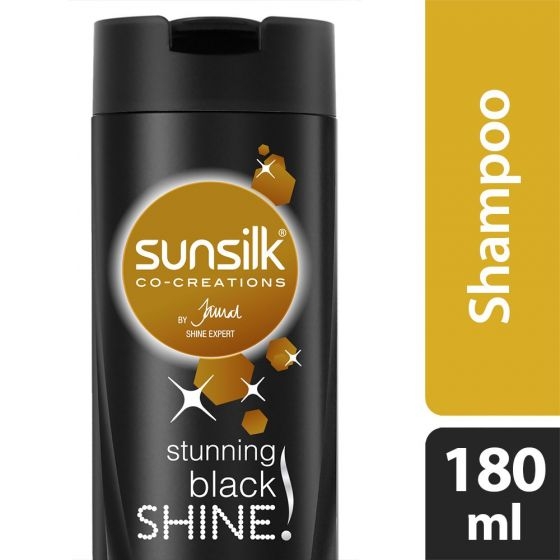 Sunsilk Shampoo Stunning Black Shine 180ml