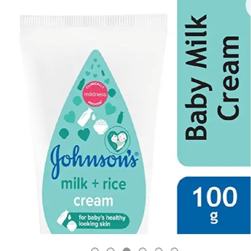 Johnson's Baby Milk and Rice Cream | 100g