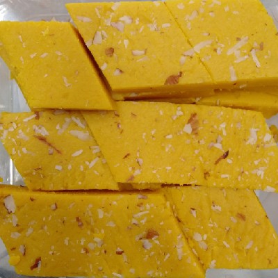 Kesar Kaju Katli