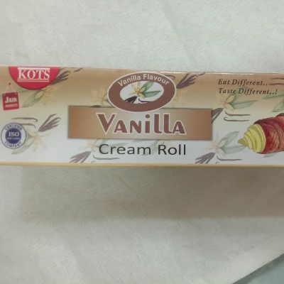 Cream roll vanilla