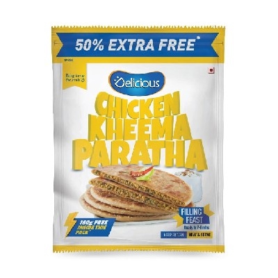Chicken Kheema Paratha 320 + 160 gms.
