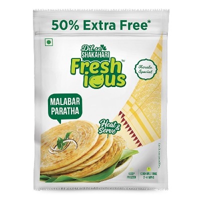 Fresh Malabar Paratha 240 + 120 gms