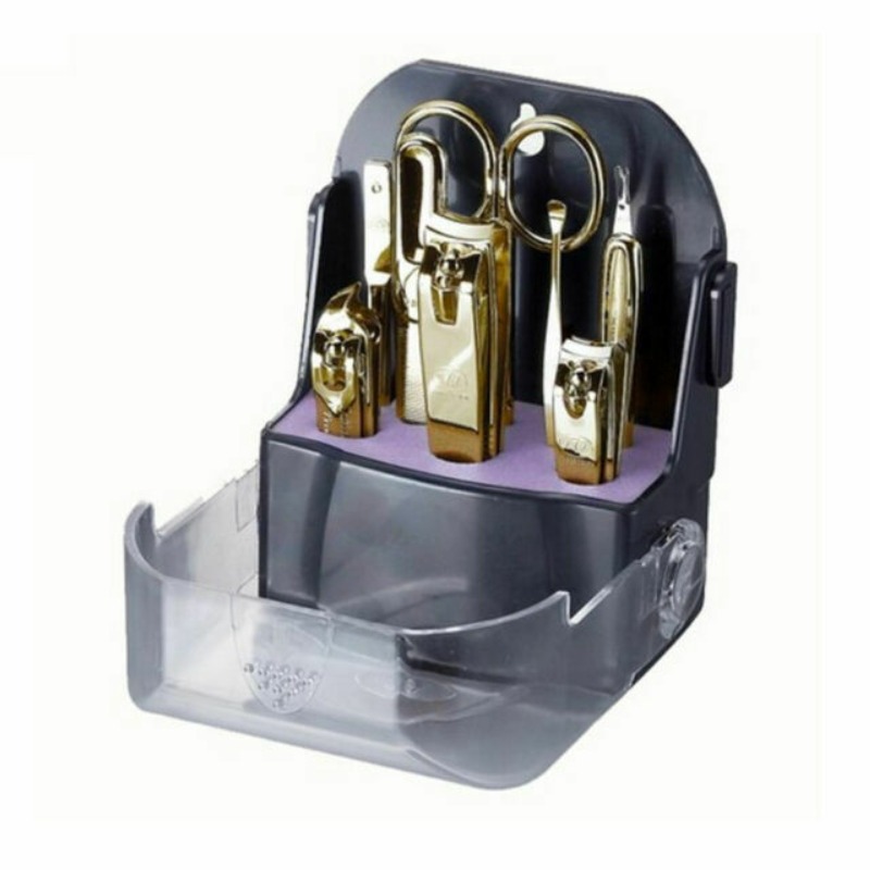 777 Three Seven Nail Clipper Trimmer Pedicure Stand Kit Manicure 8pcs Set Korea
