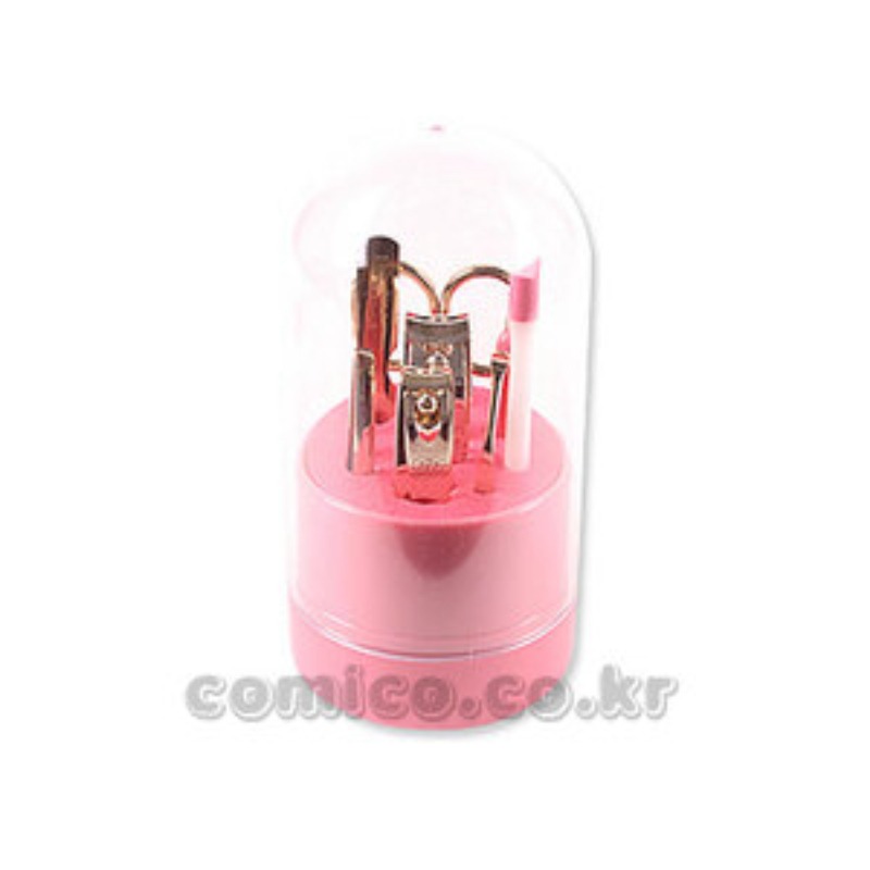 777 Three Seven Nail Clipper Trimmer Pedicure Stand Kit Manicure 8pcs Set Korea golden