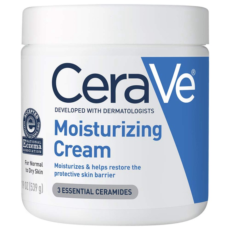 CeraVe Moisturizing Cream - for Normal to Dry Skin, Body & Face 19oz (539 g)