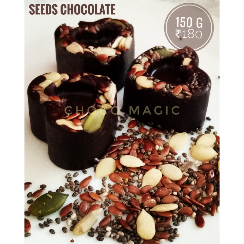 Mixed Seeds Chocolate Bites(150 G)
