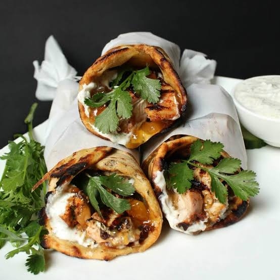 Tandoori Chicken Wraps