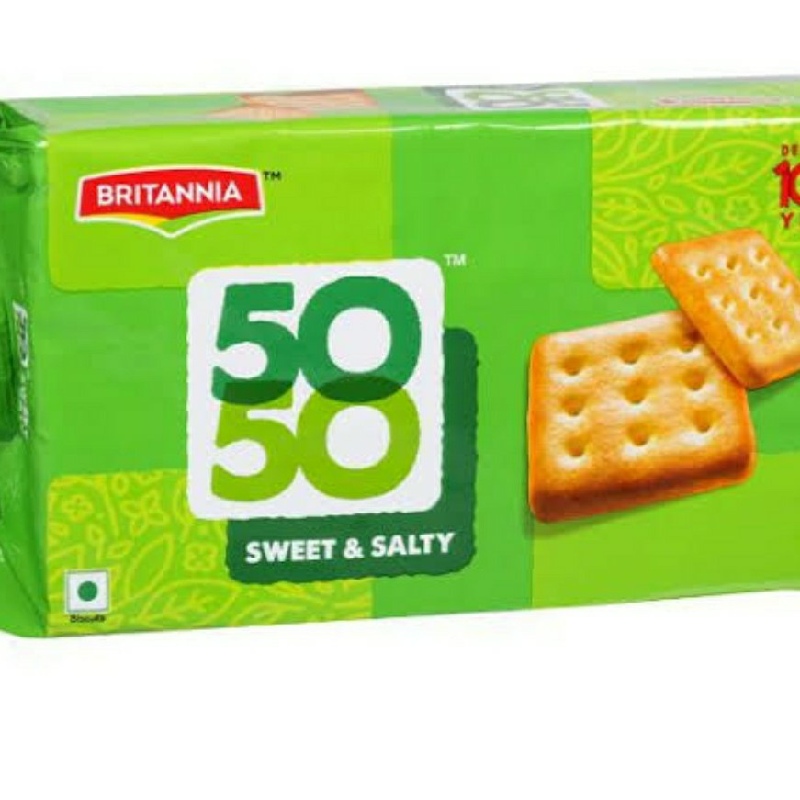50-50 buiscuit 10/-