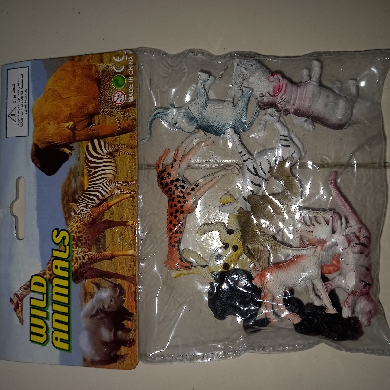 Animal set small wild