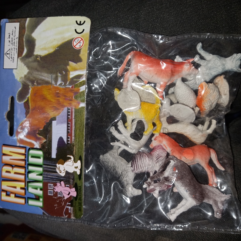 Animal set farm small
