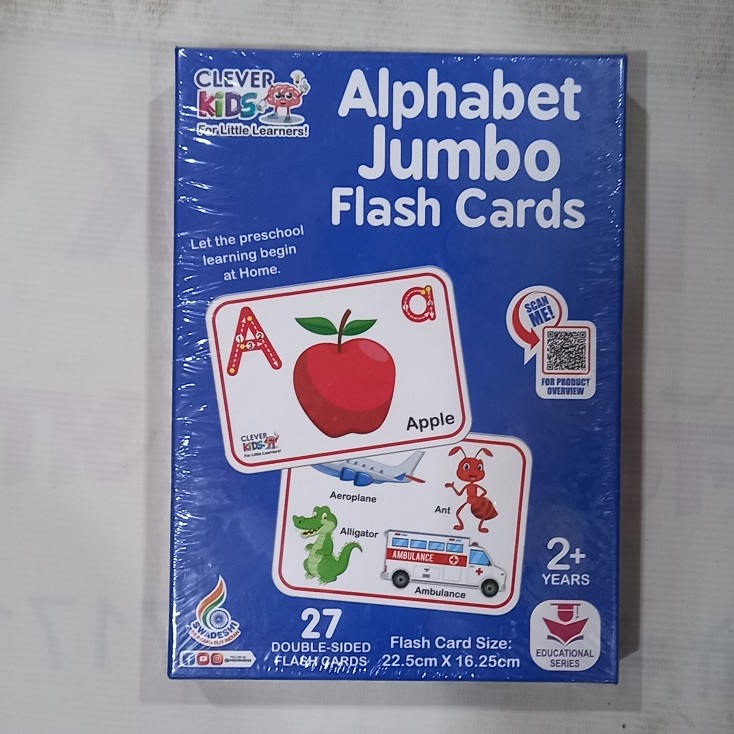 Alphabet Jumbo Flash Cards