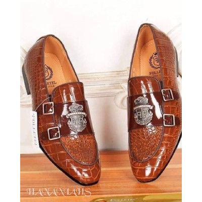 Brown Quality Monk Strap