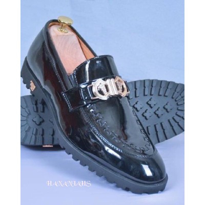 BLACK PATENT LEATHER FOOTWEAR
