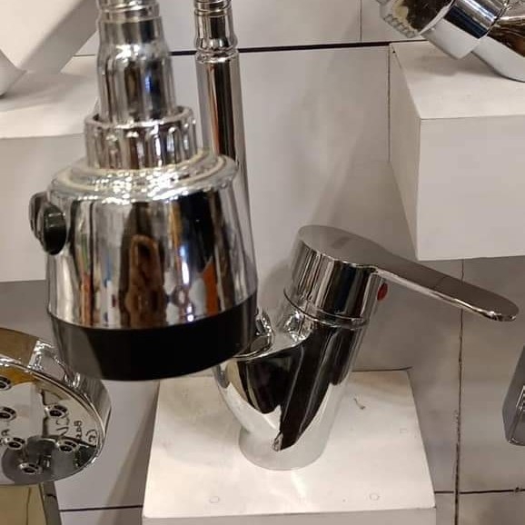 BOWL MIXTURE CHROME WITH FLEXIBLE NECK